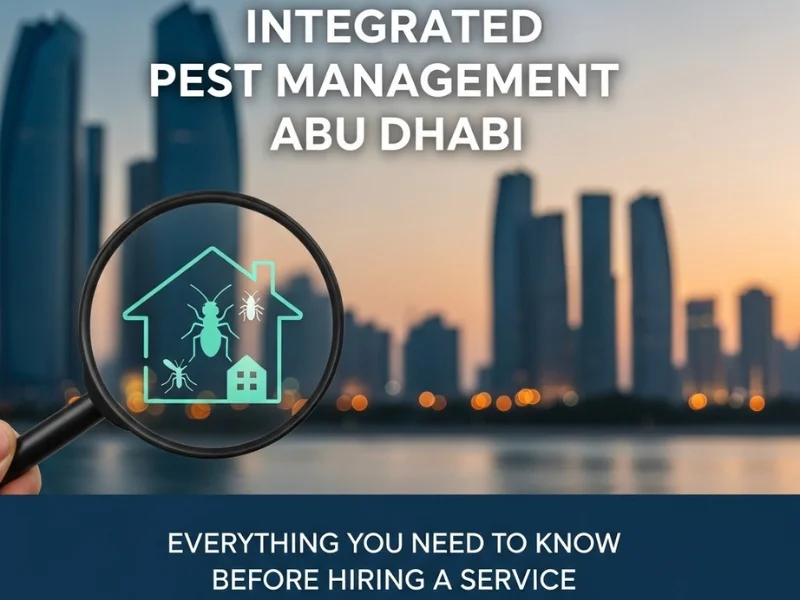 Integrated Pest Management (IPM) in Abu Dhabi